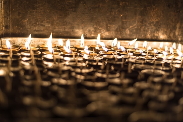 Foto velas templo religião