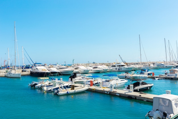 Veleros en marina