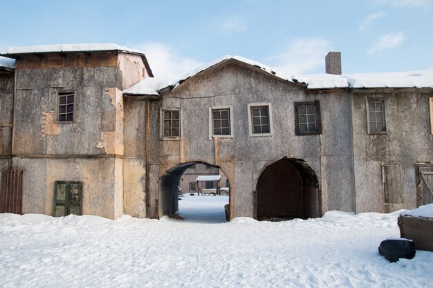 velha cidade abandonada