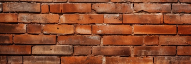Velha parede de tijolos vermelhos para fundo Detalhe da textura da parede de tijolos antigos