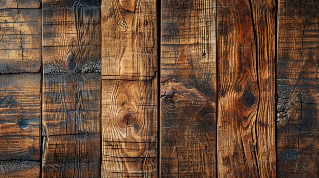 Velha textura de madeira castanha vintage piso de prancha de madeira fundo de parede de madeira