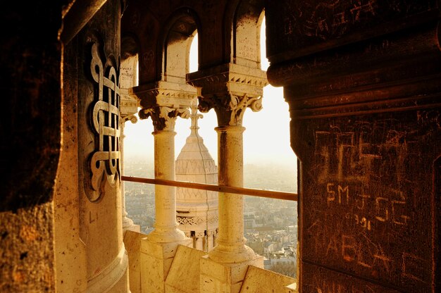 Foto velhas ruínas de um templo