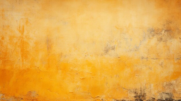 Velho fundo amarelo do muro de concreto Textura grunge vintage de resistido