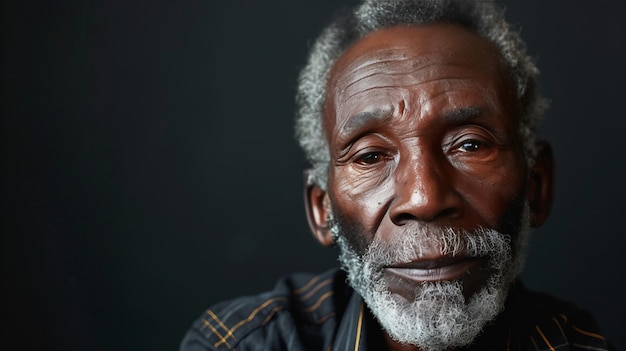 velho homem sem-abrigo africano de preto afetado por cortes de empregos