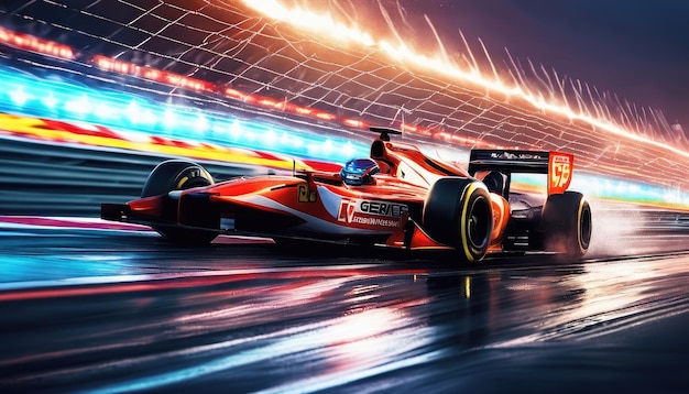 Velocidad máxima de un coche de carreras de Fórmula Uno