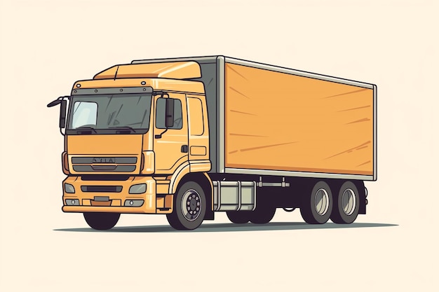 Velocidade de salvamento de ambulância de emergência vetorial em ação The Pulse of Trade Industrial Cargo Transpor