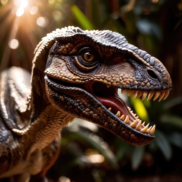 Velociraptor animal prehistórico dinosaurio vida silvestre fotografía animal prehistórica dinosaurio vida salvaje p