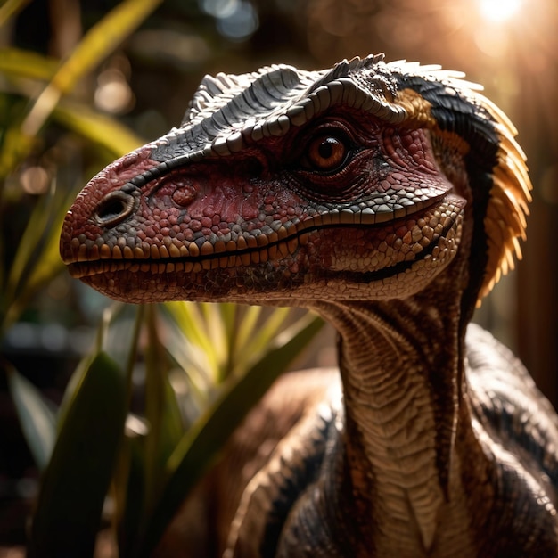 Velociraptor animal prehistórico dinosaurio vida silvestre fotografía animal prehistórica dinosaurio vida salvaje p