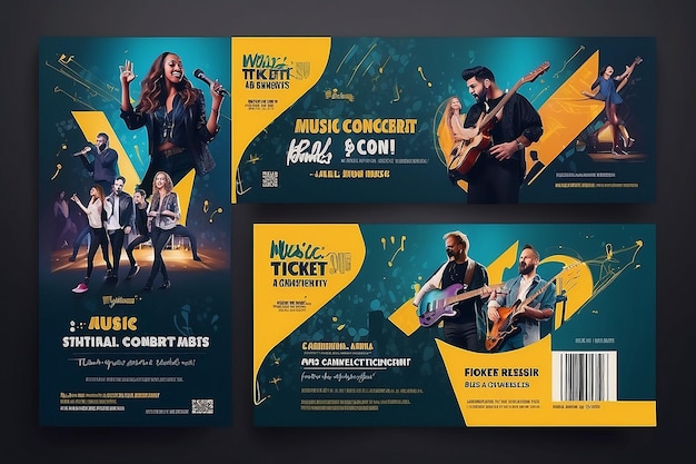 Foto vendas de bilhetes de concertos de música