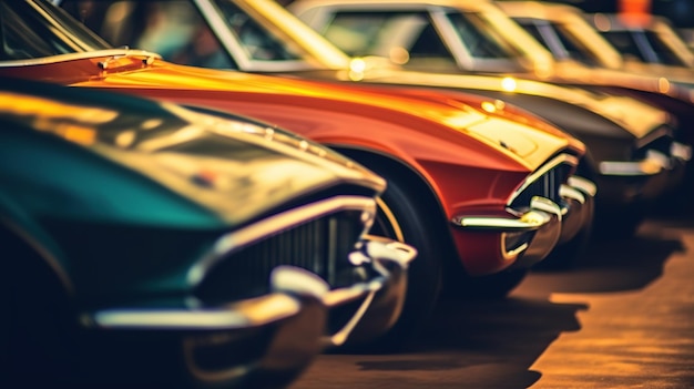 Foto vendas de carros usados em fila