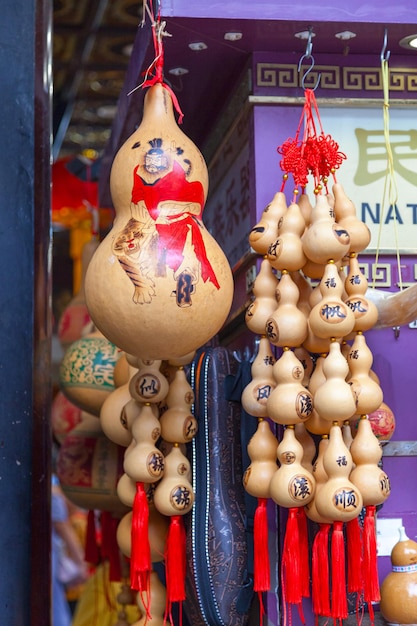 Se venden calabazas de botella chinas