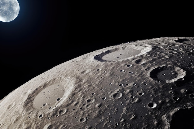 Vendendo um conceito fascinante de terra lunar de propriedade extraterrestre