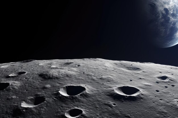 Vender tierra lunar concepto fascinante de propiedad extraterrestre