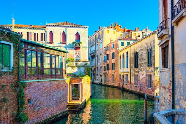 Venecia es un lugar único y hermoso en la tierra.