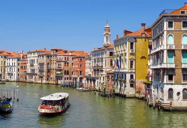 Venecia Hermoso canal en Venecia