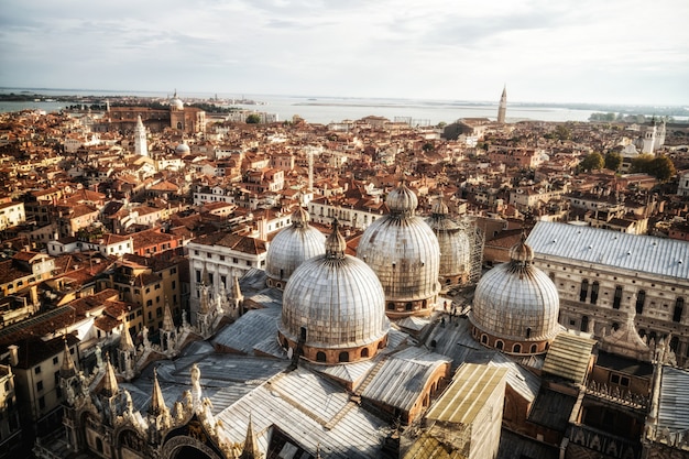 Venecia Italia Skyline desde la Plaza de San Marcos