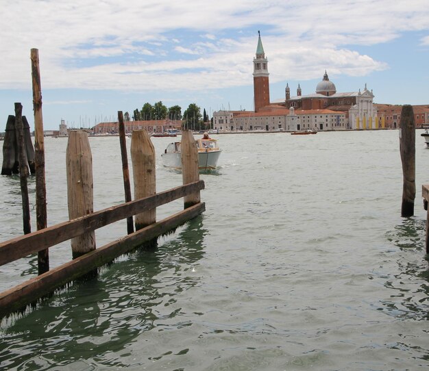 Venecia vista desde el lado de la laguna