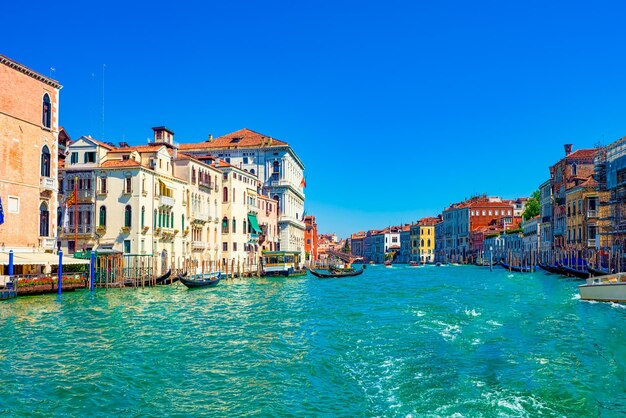 Foto venedig ist ein wunderschöner ort auf der erde.