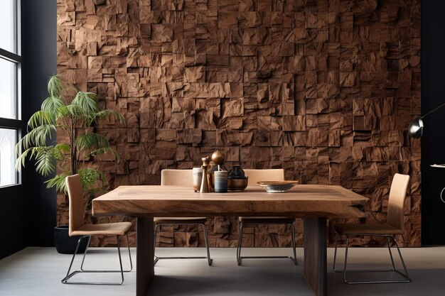 Foto veneer natural pintado de acuerdo con la paleta ral paneles de pared material de carpintería ecológica