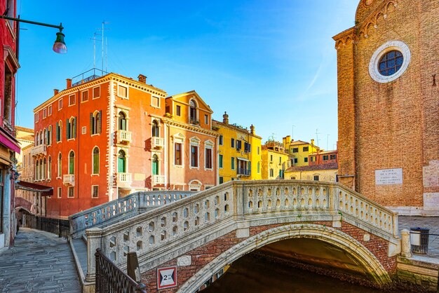 Foto veneza, um lugar lindo na terra.