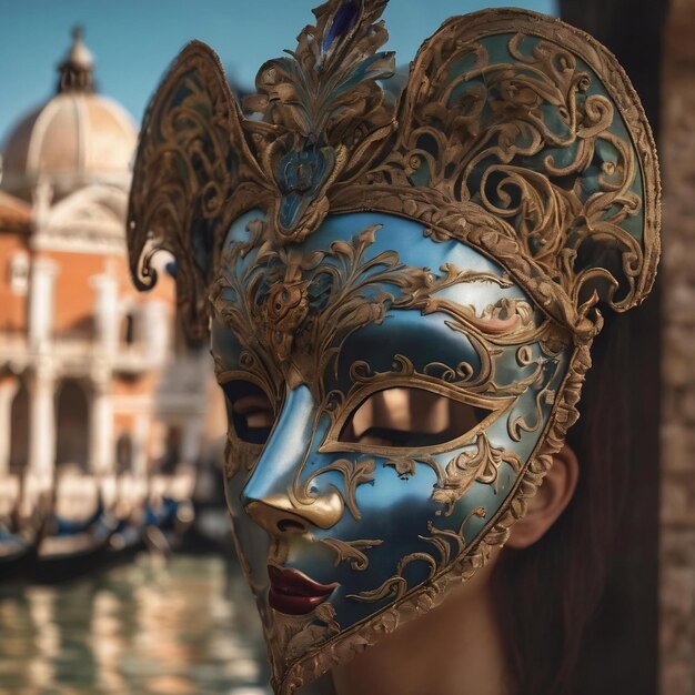 Foto venezianische maske