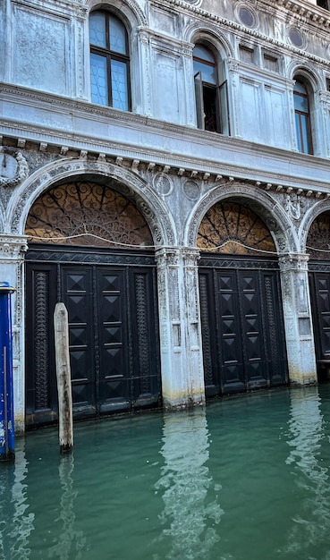 Venezianischer Kanal, Stadt Venice.Italy