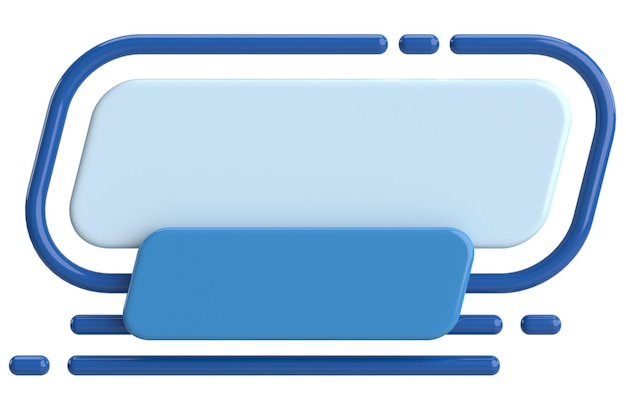 Venta banner 3D etiqueta 3D ilustración