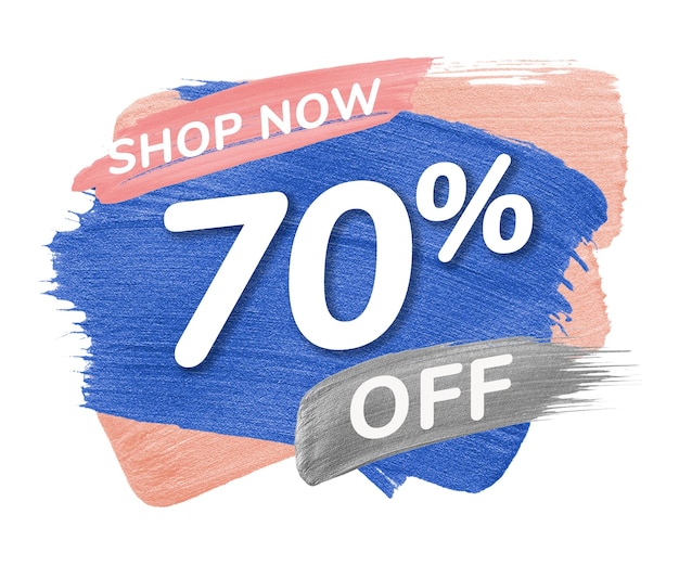 Venta de png insignia pegatina acuarela pincel golpe de compras clip transparente