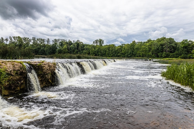 Venta Wasserfall oder Ventas Rumba in Kuldiga Lettland