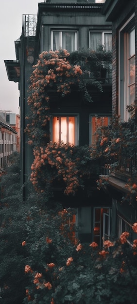 La ventana de una casa