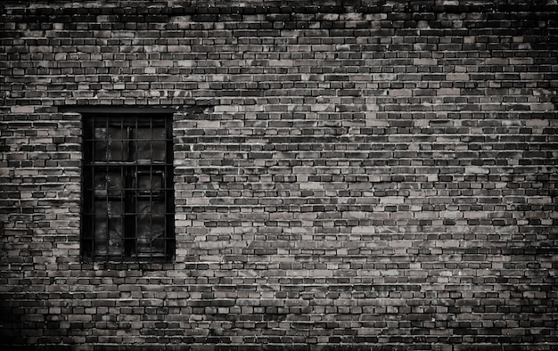 Foto ventana cerrada con barras de metal