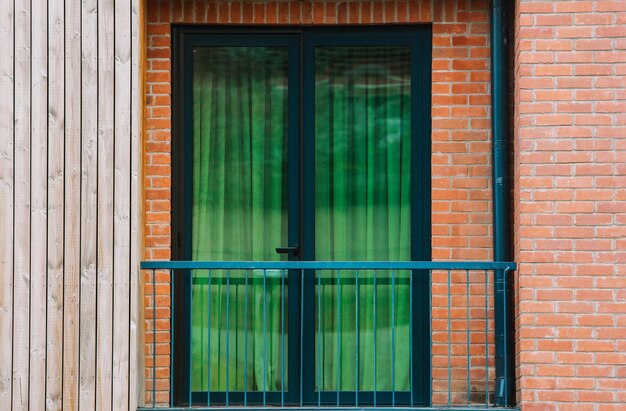 Foto ventana cerrada del edificio