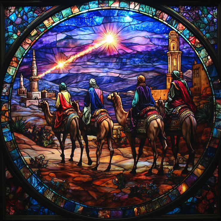 una ventana de vidrio con la palabra " dios " en ella