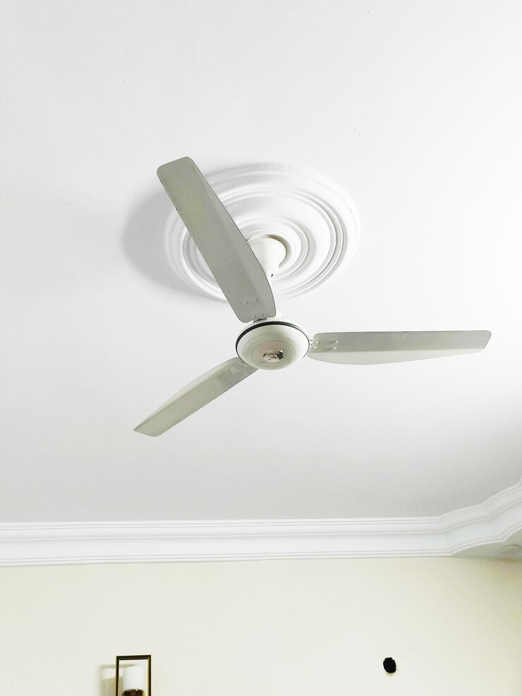 Ventilador de teto moderno