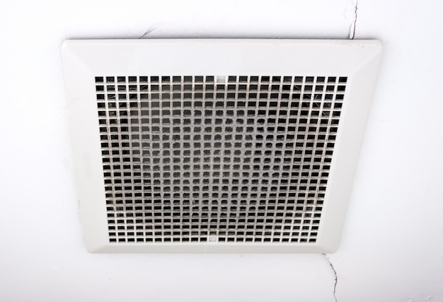 Ventilador de ventilação sujo