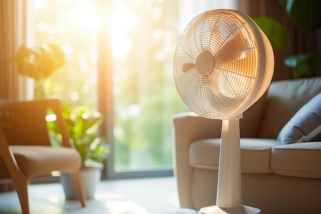 Ventilador de sala de estar moderno