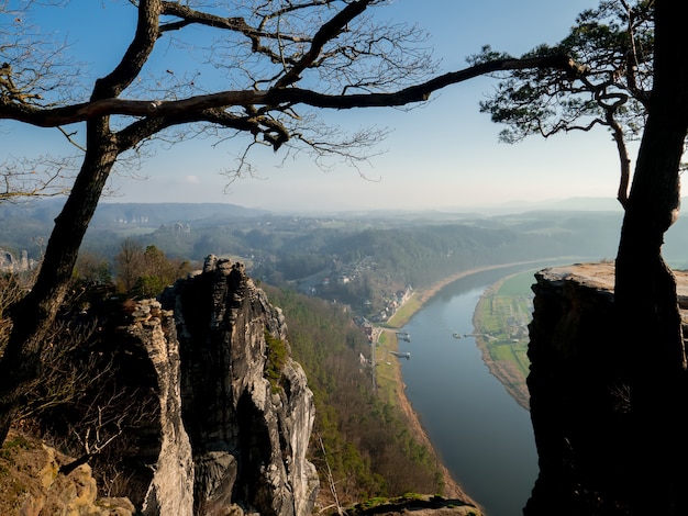 Ver formulário Bastei no Elbe na Suíça Saxônica