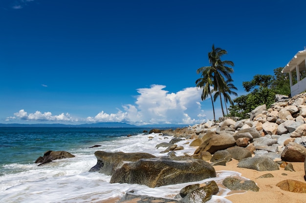 Ver en Playa las Animas cerca de Puerto Vallarte en México