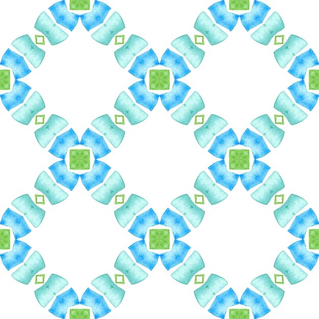 Verano exótico borde sin costura Verde increíble boho chic diseño de verano Textil listo bonito estampado trajes de baño tela papel pintado exótico patrón sin costura