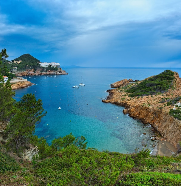 Verano mar bahía España