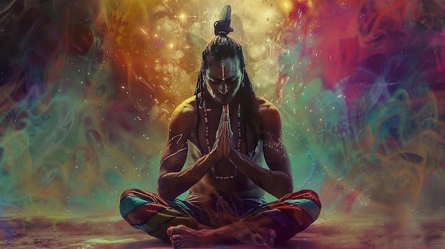 Veranschaulichen Sie indigene Ansätze für Gesundheit und Wellness wie Yoga oder Meditation