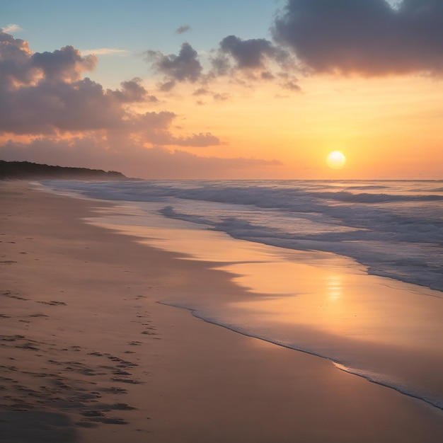 Verão com fundo de praia