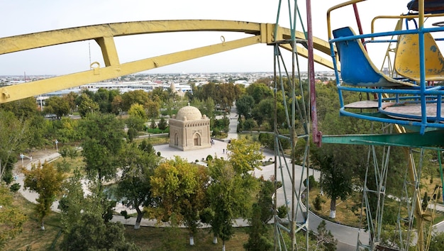 Foto verão na cidade de bukhara