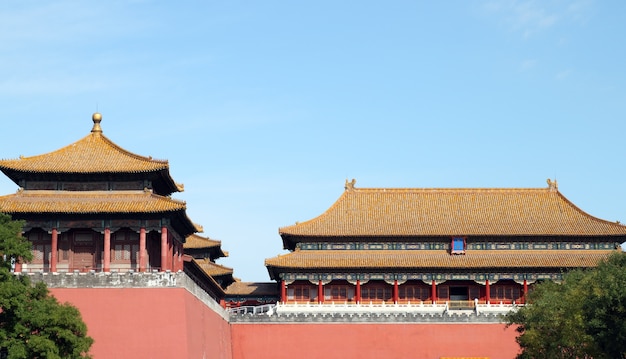 Verbotene Stadt des Palastes in Peking, China