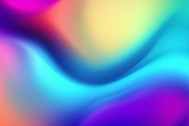 El verdadero fondo de ondas fluidas de color