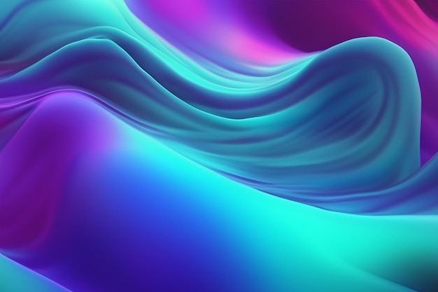 El verdadero fondo de ondas fluidas de color
