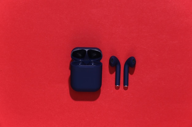 Verdaderos auriculares inalámbricos bluetooth o auriculares con estuche de carga