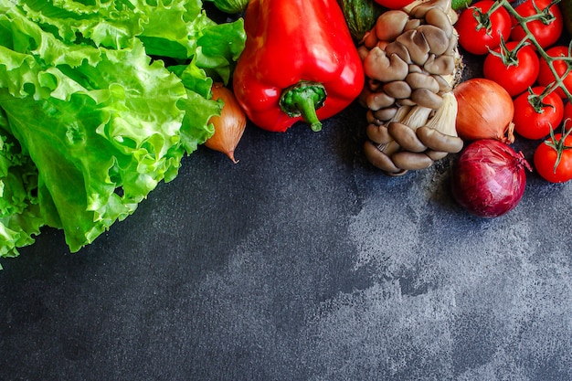 verduras alimentación saludable, alimentos orgánicos crudos