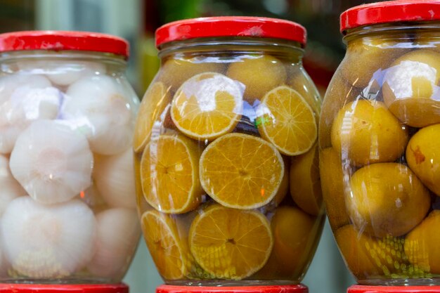 Verduras Encurtidas Caseras En Tarros Listos Para ComerxA