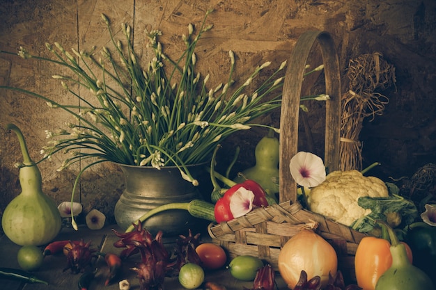 Verduras, Hierbas y Frutas.